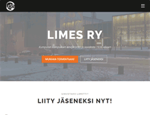 Tablet Screenshot of limes.fi